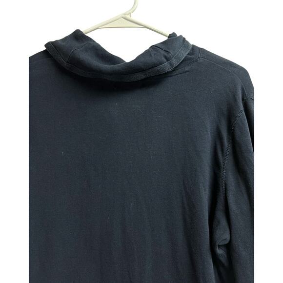 LRL Lauren Jeans Co. Ralph Lauren Navy Blue Women's Pullover Zip XL - Picture 7 of 9